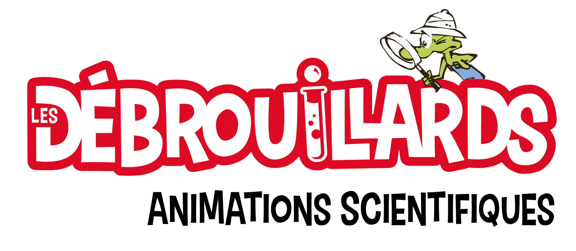 Logo Debrouillard BlancContourRouge Beppo Anim