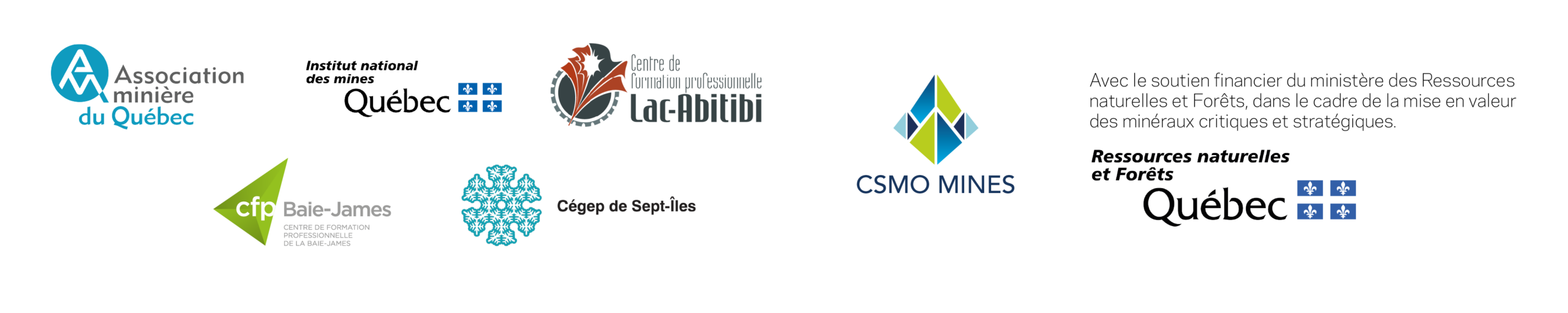 Bandeau Partenaires Mines Et Vie Blanc Plan De Travail 2025 2026